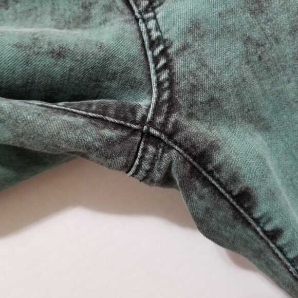 Lovesick jeans 3 distressed acid wash tie dye skinny low rise denim Hot Topic - Picture 7 of 16